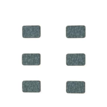 Imagem de Feltro Adesivo para Pés Sofá Mesa Cadeira Moveis Pé Protetor Piso(24 Peças Retangular)