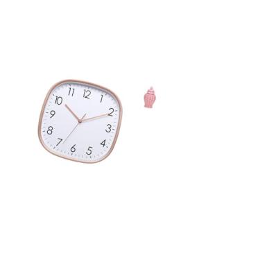 Imagem de Fenteer Relógio de Parede Digital Vintage E Jarra de Cerâmica com Gengibre, Vaso de Porcelana com Tampa para Decoração de Sala de Jantar, Academia de Fazenda