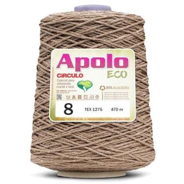 Imagem de FIO LINHA BARBANTE APOLO ECO CIRCULO Nº 08 600G 457 M, 7725 - PORCELAN