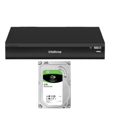 Imagem de DVR INTELBRAS 08 CANAIS iMHDX 5108 C/hd 2TB