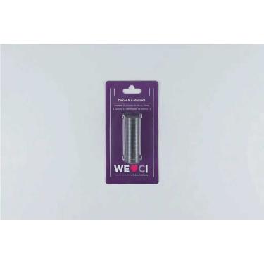 Imagem de DISCOS E ELASTICO M 23MM PRETO METALICO CADERNO INTELIGENTE