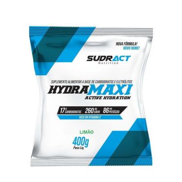 Imagem de Hydramaxi Isotônico em Pó - 400g Refil Limão - Sudract Nutrition-Unissex