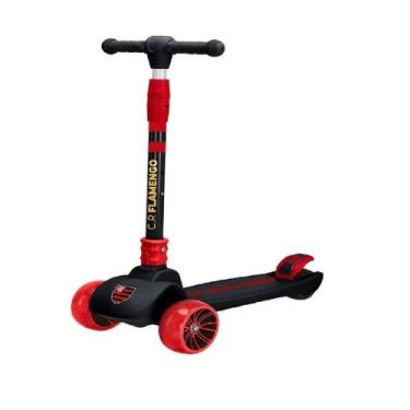 Imagem de Patinete Dobrável Scooter Net Flamengo Preto Zoop Toys