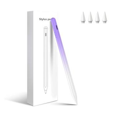Imagem de Caneta Stylus para iPad Pencil 10ª geração, 2 x carregamento rápido para Apple Pencil com inclinação, canetas digitais compatíveis com iPad 6-11ª geração/A16, Pro 33.0 cm/32.8 cm/27.9 cm/M4, Air 3/4/5