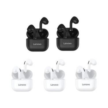 Imagem de Fone De Ouvido Bluetooth Lenovo LP40 5.0 Semi-intra-auricular Áudio Hi