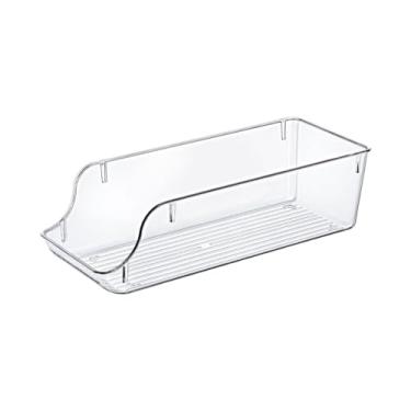 Imagem de Organizador Transparente para Latas, Suporte de Armazenamento para Geladeira e Despensa, Ideal para Refrigerantes e Cervejas