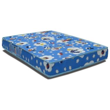 Imagem de Berço Americano Lara E Cômoda Gaveteiro Ariel Branco Acetinado Amadeirado Com Colchão - Carolina