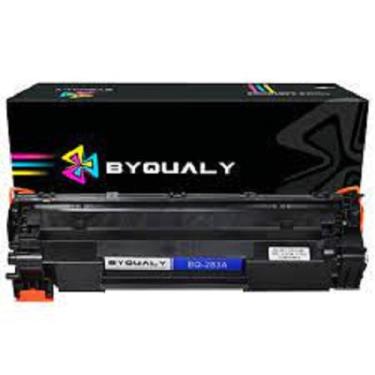 Imagem de Toner 283a  CF283a ByQualy  Cartucho Compatível BQ-283a Impressora M12