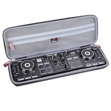 Imagem de Mchoi Capa rígida portátil compatível com Hercules DJControl Starlight Pocket USB DJ Controller, apenas capa (preto)