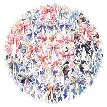 Imagem de Adesivos, 60 unidades/lote, adesivo de anime em vinil impermeável Butterflys