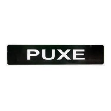 Imagem de Placa sinalização puxe 07x30 - pacific