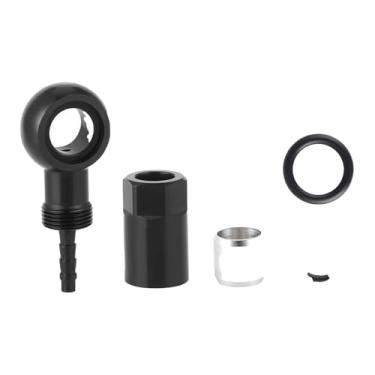 Imagem de Aymzbd Conexão de Freio Hidráulico (banjo), Kit de Conexão de Mangueira Hidráulica (banjo), Componente, Manga de Oliva para Mangueira de Freio a Disco para a, Preto