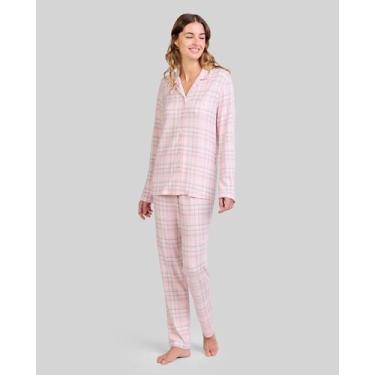 Imagem de Pijama Xadrez Aberto - Lohe, Rosa, M