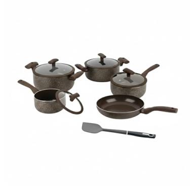 Imagem de Jogo De Panela Hercules By Ezie de Indução 6 Peças Soft Touch
