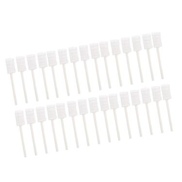 Imagem de Naroote Limpador de Língua Infantil Macio 30 Peças Escova de Língua de Dente Suprimentos de Cuidados Dentários para bebê