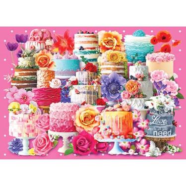 Imagem de Quebra-cabeça ROSEART – Kodak Premium – Bolo e Flores – 3000 peças