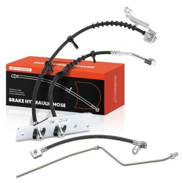 Imagem de A-Premium Mangueira hidráulica de freio adequada para Ford E-350 Super Duty 2021-2024, traseira esquerda e direita, um conjunto de 2