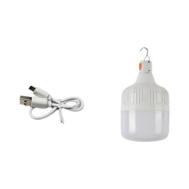 Imagem de Lanterna De Camping LED Portátil Recarregável, Dimmerizável, USB, Lâmp