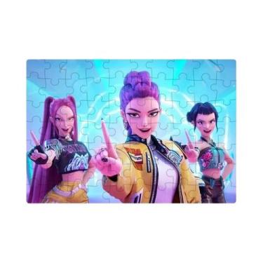 Imagem de Quebra-Cabeça De Anime Kpop Demon Hunters Jogo De Tabuleiro Rumi Mira 