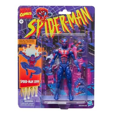 Imagem de Marvel Legends Series, Spider-Man 2099, figura retro inspirada nos banda desenhada