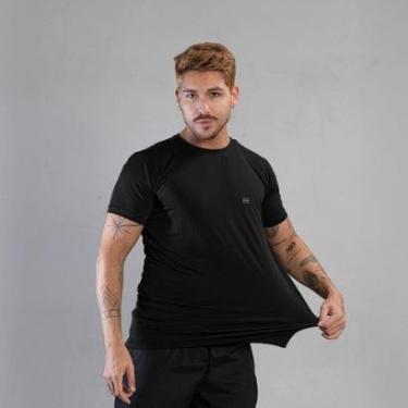 Imagem de Kit 1 Camiseta Masculina Academia Poliamida Manga Curta Treino Camisa Malhar Dia A Dia Premium-Masculino