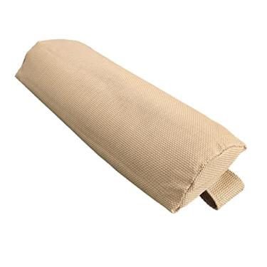 Imagem de WeiLaiKeQi Almofada de Encosto de Cabeça Universal para Substituição em Poltronas Reclináveis ​​dobráveis ​​de Pátio, Ajustável, Bege