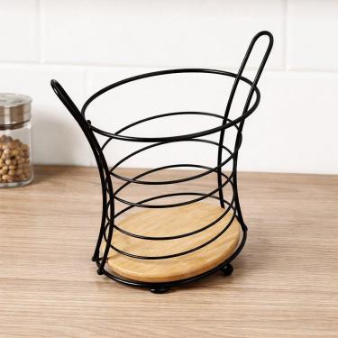 Imagem de Suporte Para Talheres Aramado Ecowood 18,5 Cm