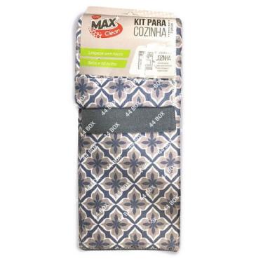 Imagem de Escorredor De Pia Seca Louça + 2 Pano Microfibra Cozinha - Max Clean, 