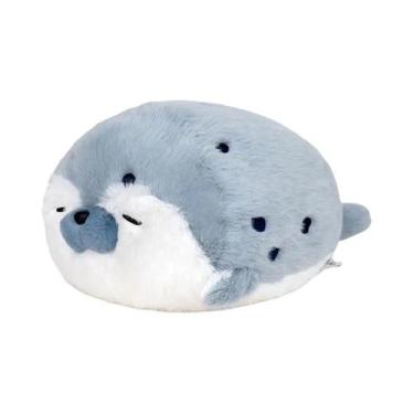 Imagem de Brinquedo De Pelúcia De Nutria Do Mar, Boneco De Vida Marinha Realista