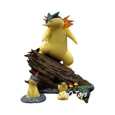 Imagem de Figura De Ação Anime Digimon Adventure Typhlosion De 13cm, Modelo Em P