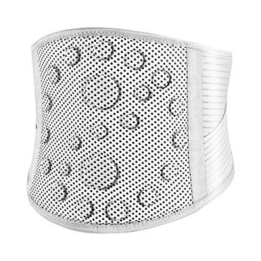 Imagem de Cinto De Suporte Lombar Térmico Com Terapia Magnética De Turmalina Par