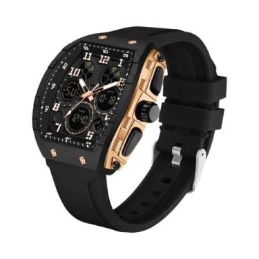 Imagem de Relógio De Pulso Digital LED À Prova D'água Para Homens, Estilo Milita