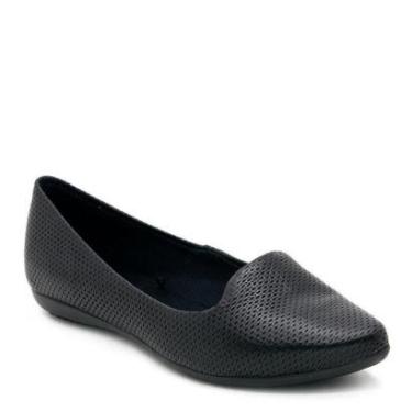 Imagem de Sapatilha Bico Fino Feminina Bottero 353306 Preta-Feminino