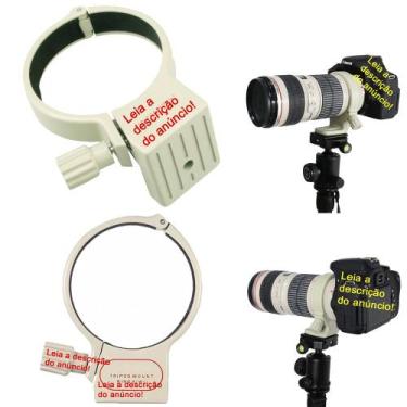 Imagem de ANEL SUPORTE FIXAR LENTE TRIPÉ CANON EF 70 200mm f4L EF 300mm f4L EF 4