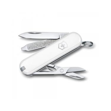 Imagem de Canivete Inox Multifunção Classic SD Branco 7 Funções - Victorinox