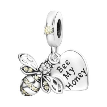 Imagem de Pingentes De Urso Fofo Banhados a Prata Para Pulseiras De Amizade Femi