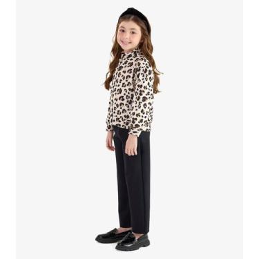 Imagem de Conjunto Jaqueta Capuz e Legging Rovi Kids Bege, 6, Bege