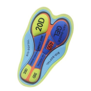 Imagem de Forro Ciclismo Pad Gel Bermuda Ciclista Densidade:20D - Genérica