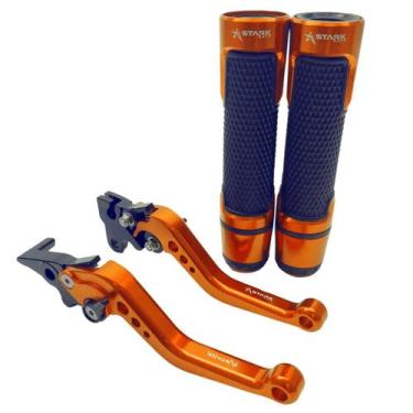 Imagem de Kit Manete Manopla Honda Cbx250 Twister 01 A 08 Cb300r Strada - Stark 