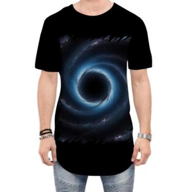 Imagem de Camiseta Longline Buraco Negro Gravidade Espaço 1 - Kasubeck Store®, G