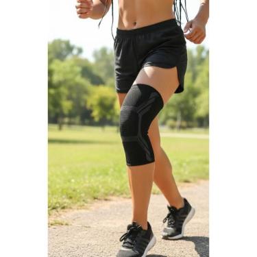 Imagem de Joelheira Compressão Gel Pós-Lesão Corrida Academia Estabili - Congrat