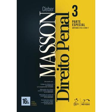 Imagem de Livro - Direito Penal - Parte Especial - (arts. 213 a 359-t) - Vol. 3 
