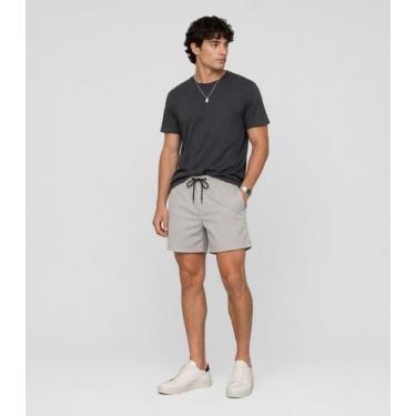 Imagem de Bermuda Masculina Em Sarja Rota Da Onda Bege, G, Bege