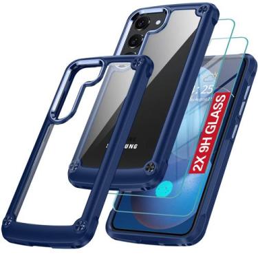 Imagem de Capa de telefone Oterkin para Samsung Galaxy S23 transparente com 2 vi