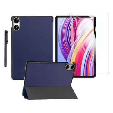 Imagem de Capa slim para Redmi Pad Pro 12,1 2024 + caneta + vidro - Genérica