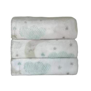 Imagem de Cobertor Infantil Laço Bêbe Luxo Lua 80x110 cm - ZILU22 - LAÇO BEBE, V