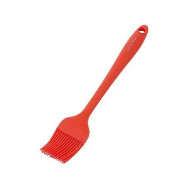 Imagem de Pincel 20,5cm Culinario Silicone Vermelho - Hauskraft