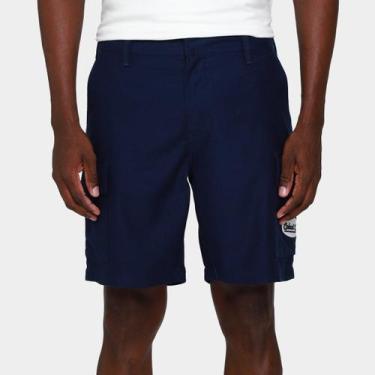 Imagem de Bermuda Colcci Cargo Masculina, Azul, 42
