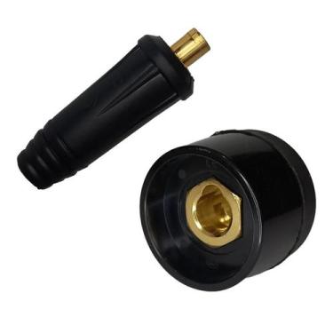 Imagem de Kit Conector Macho 13mm e Fêmea Painel 13 x 45mm - Omega