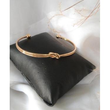 Imagem de Bracelete Dourado Nó - Dona Frizon